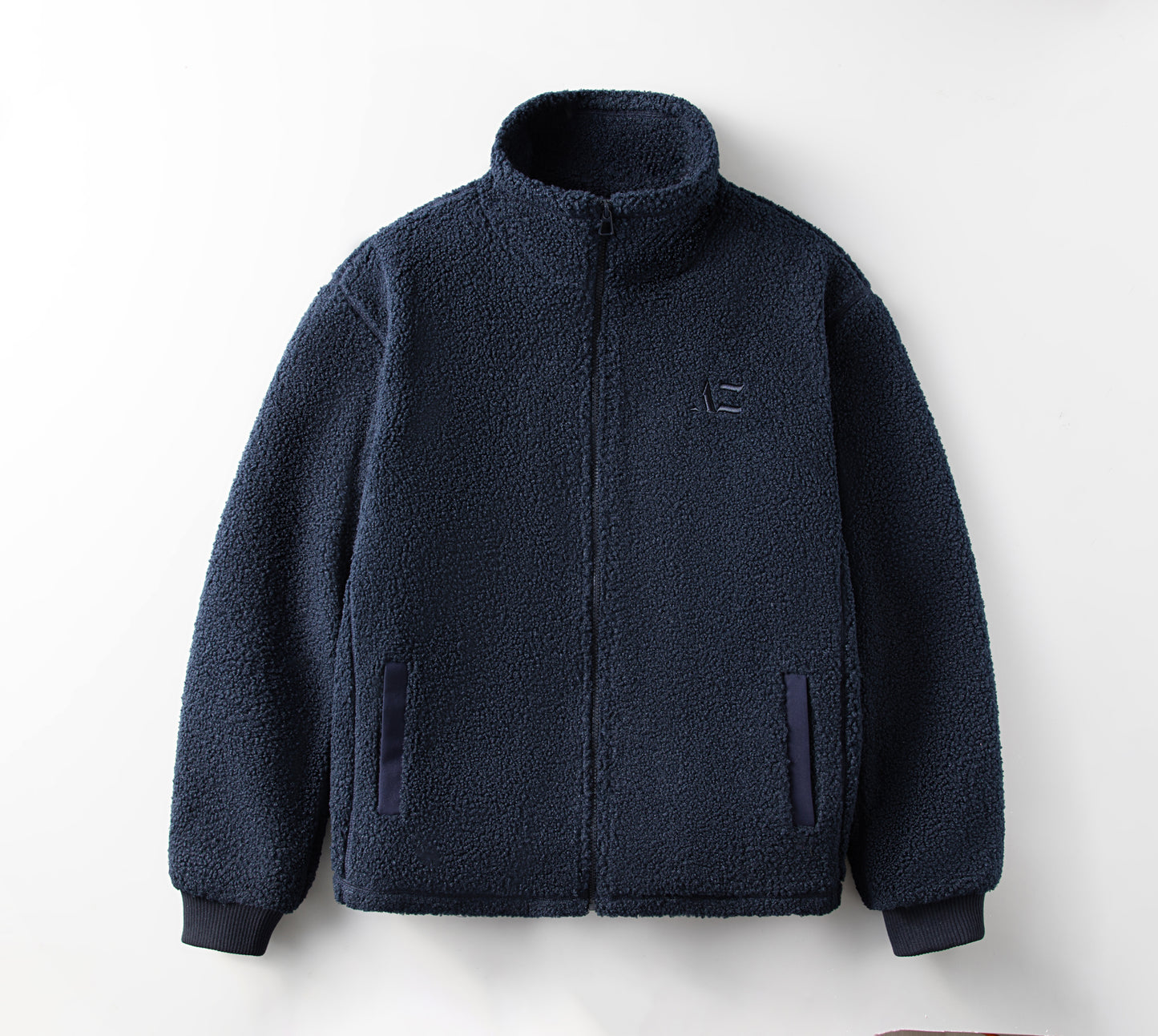 Navy Blue Fleece Jacket