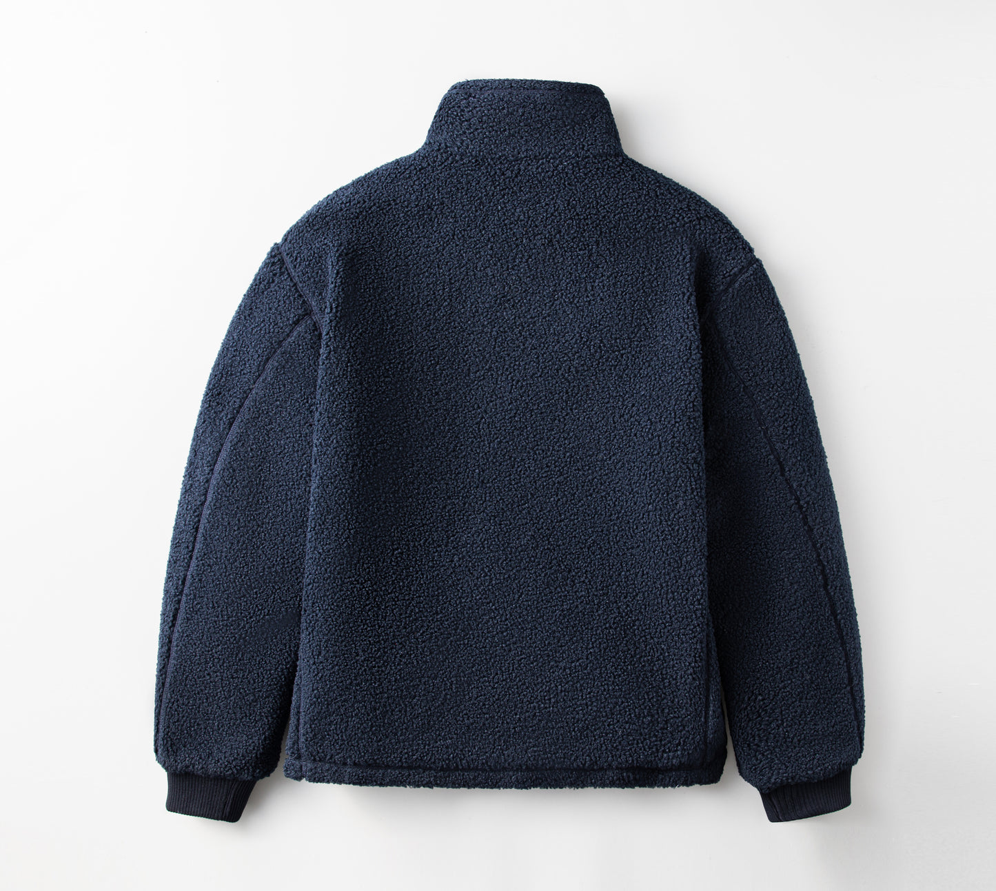 Navy Blue Fleece Jacket